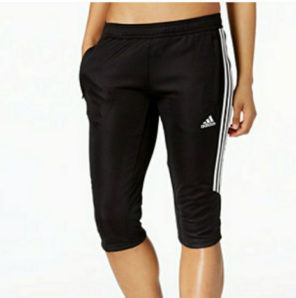 Adidas cropped track pants